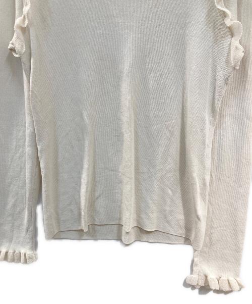 IENA（イエナ）IENA (イエナ) Frill Compactプルオーバー アイボリー サイズ:ーの古着・服飾アイテム
