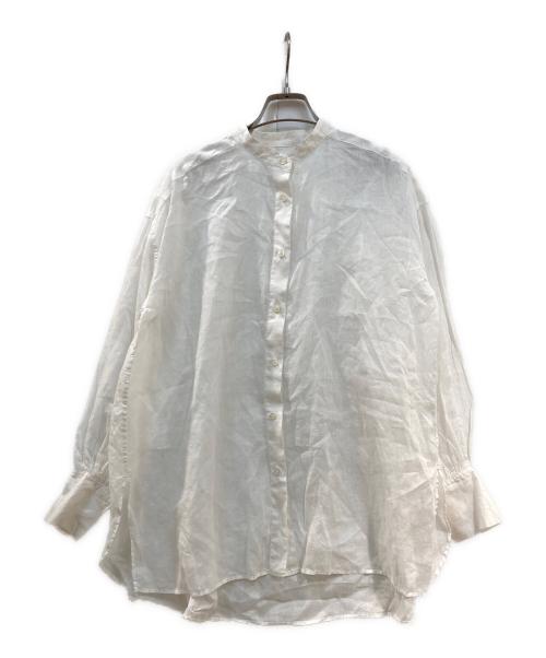 IENA（イエナ）IENA (イエナ) バックギャザーシャツ ホワイト サイズ:ーの古着・服飾アイテム