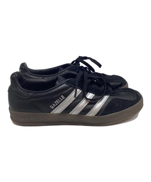 adidas（アディダス）adidas (アディダス) IENA (イエナ) ガゼル インドア エディフィス/イエナ GAZELLE INDOOR ED/IENA ブラック サイズ:23cmの古着・服飾アイテム