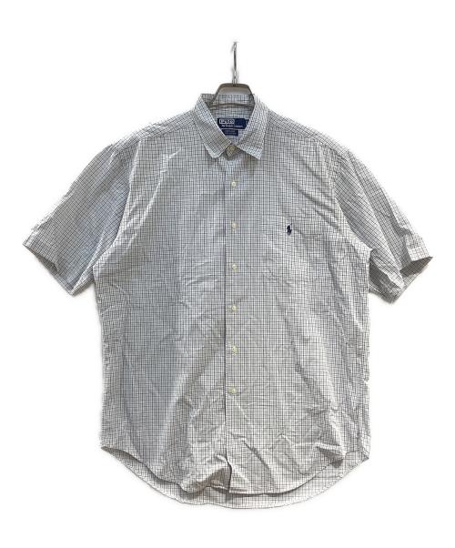 POLO RALPH LAUREN（ポロ・ラルフローレン）POLO RALPH LAUREN (ポロ・ラルフローレン) 半袖シャツ ネイビー サイズ:Ⅼの古着・服飾アイテム