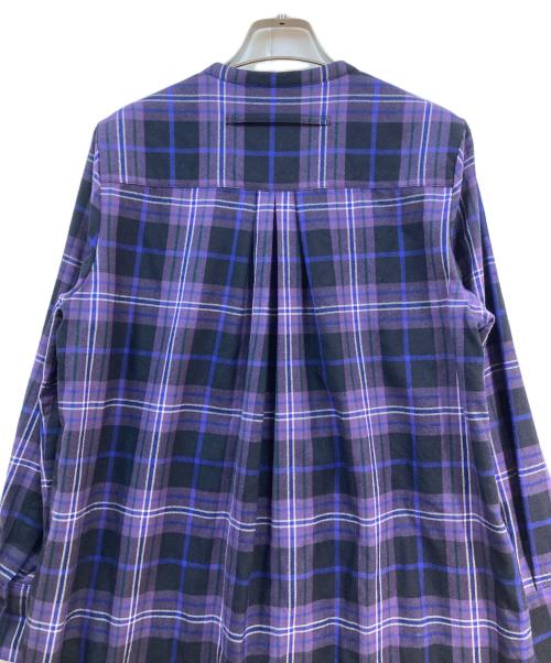 ticca（ティッカ）TICCA (ティッカ) シャツワンピース パープル サイズ:Freeの古着・服飾アイテム