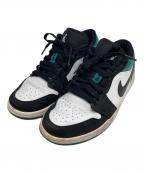 NIKEナイキ）の古着「ローカットスニーカー」｜ブラック×ホワイト