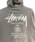 中古・古着 stussy (ステューシー) プルオーバーパーカー グレー サイズ:M：10000円