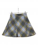 BLUE LABEL CRESTBRIDGEブルーレーベルクレストブリッジ）の古着「スカート」｜グレー