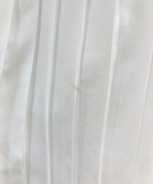 Diagram（ダイアグラム）Diagram (ダイアグラム) シャツプリーツワンピース ホワイト サイズ:36の古着・服飾アイテム