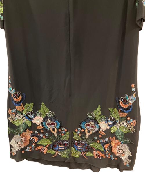 GRACE CONTINENTAL（グレースコンチネンタル）GRACE CONTINENTAL (（グレースコンチネンタル) スパンコールワンピース ブラック サイズ:36の古着・服飾アイテム