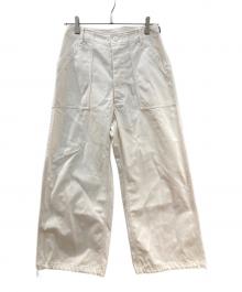 Spick and Span（スピック＆スパン）の古着「LOT No. SPML-003 FATIGUE PT ファティーグパンツ」｜アイボリー