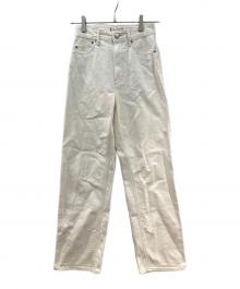 YANUK（ヤヌーク）の古着「LEA デニムパンツ」｜アイボリー