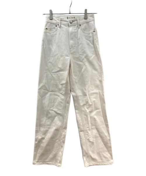 YANUK（ヤヌーク）YANUK (ヤヌーク) LEA デニムパンツ アイボリー サイズ:24の古着・服飾アイテム