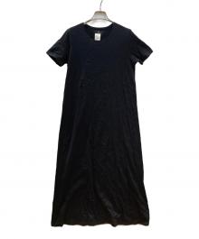 Y's（ワイズ）の古着「カットソーワンピース」｜ブラック