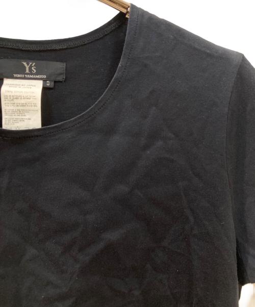 Y's（ワイズ）Y's (ワイズ) カットソーワンピース ブラック サイズ:3の古着・服飾アイテム
