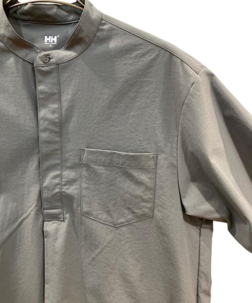 HELLY HANSEN（ヘリーハンセン）HELLY HANSEN (ヘリーハンセン) ショートスリーブテレグライトプルオーバー グレー サイズ:Mの古着・服飾アイテム