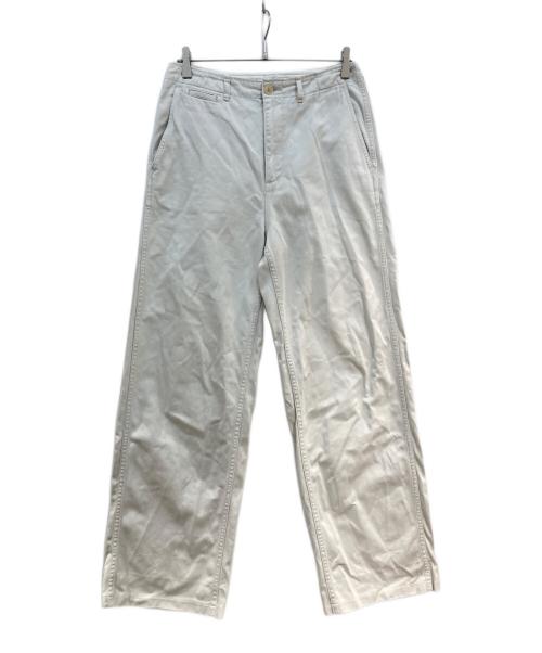 FRAMeWORK（フレームワーク）FRAMeWORK (フレームワーク) OVER SIZED CHINO ライトグレー サイズ:40の古着・服飾アイテム