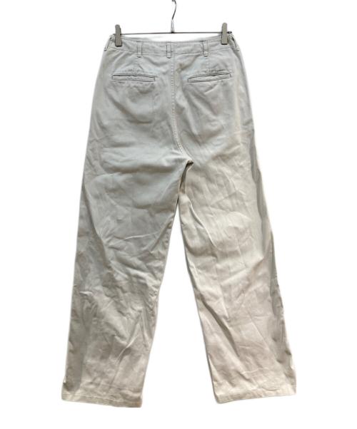 FRAMeWORK（フレームワーク）FRAMeWORK (フレームワーク) OVER SIZED CHINO ライトグレー サイズ:40の古着・服飾アイテム