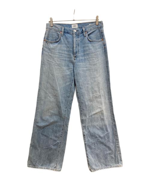 Stafford（スタッフォード）Stafford (スタッフォード) CITIZENS OF HUMANITY ANNINA 30IN TULAROSA スカイブルー サイズ:28の古着・服飾アイテム