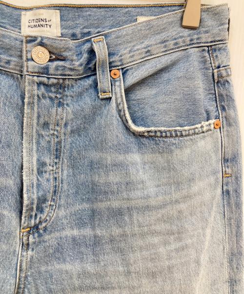 Stafford（スタッフォード）Stafford (スタッフォード) CITIZENS OF HUMANITY ANNINA 30IN TULAROSA スカイブルー サイズ:28の古着・服飾アイテム