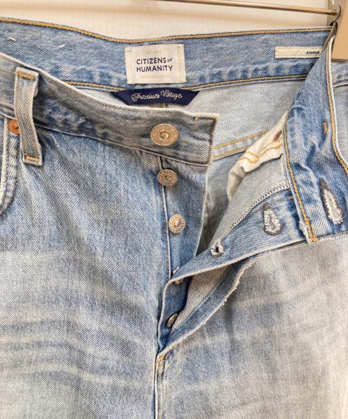 Stafford（スタッフォード）Stafford (スタッフォード) CITIZENS OF HUMANITY ANNINA 30IN TULAROSA スカイブルー サイズ:28の古着・服飾アイテム