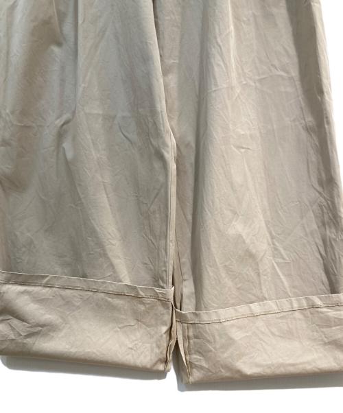MUSE de Deuxieme Classe（ミューズ ドゥーズィエム クラス）MUSE de Deuxieme Classe (ミューズ ドゥーズィエム クラス) Cotton Wide パンツ ベージュ サイズ:38の古着・服飾アイテム