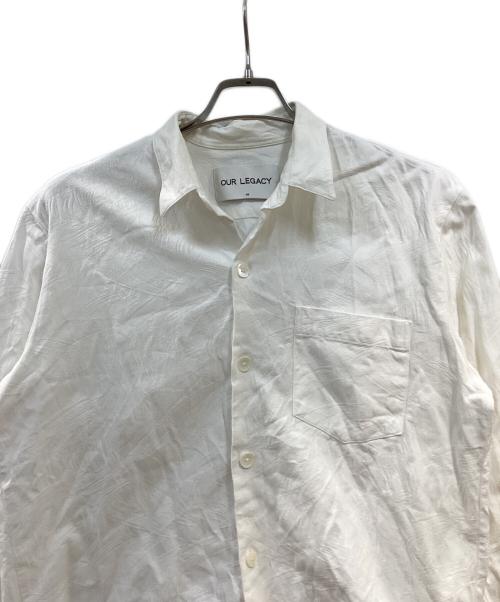 OUR LEGACY（アワーレガシー）OUR LEGACY (アワーレガシー) 長袖シャツ ホワイト サイズ:48の古着・服飾アイテム