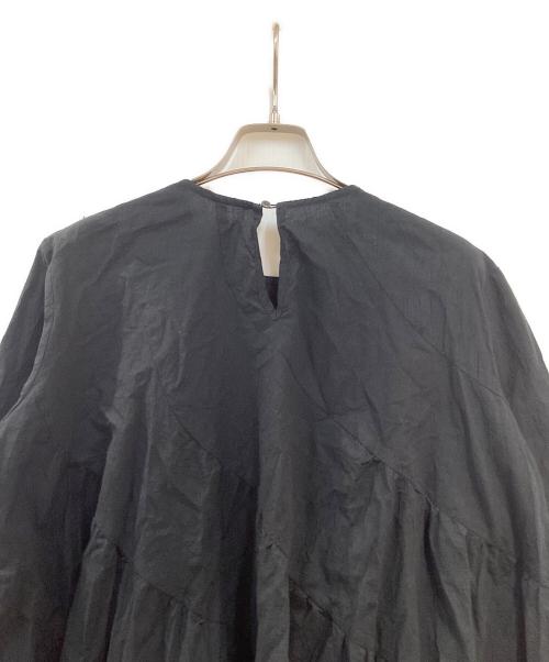 BEARDSLEY（ビアズリー）BEARDSLEY (ビアズリー) エスカルゴティアードチュニック ブラック サイズ:Freeの古着・服飾アイテム