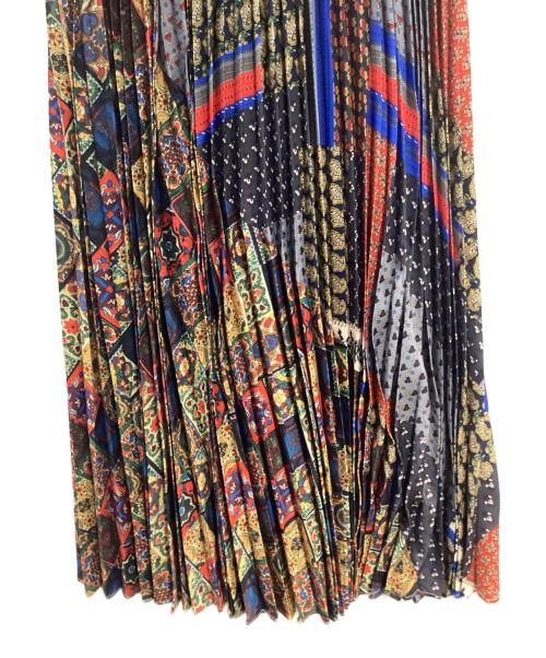 BEARDSLEY（ビアズリー）BEARDSLEY (ビアズリー) プリーツスカート マルチカラー サイズ:Freeの古着・服飾アイテム