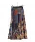 BEARDSLEY（ビアズリー）の古着「プリーツスカート」｜マルチカラー