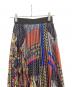 中古・古着 BEARDSLEY (ビアズリー) プリーツスカート マルチカラー サイズ:Free：5000円