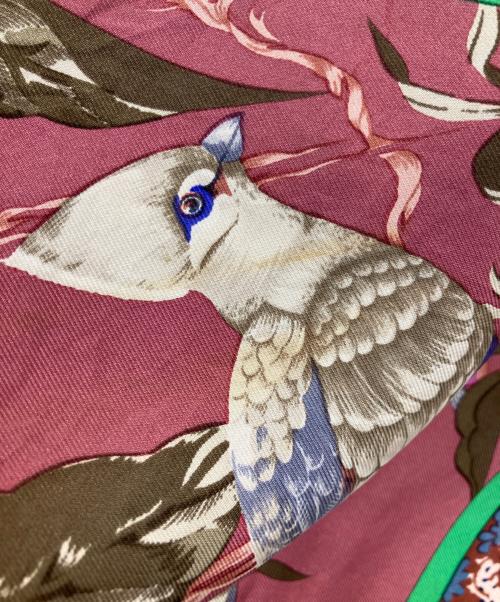 HERMES（エルメス）HERMES (エルメス) TROPIQUES シルクスカーフ ブルーの古着・服飾アイテム