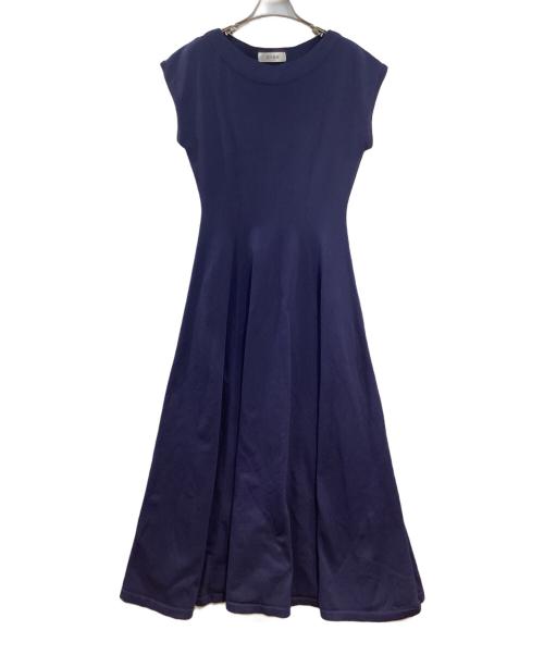 JENNE（ジェンヌ）JENNE (ジェンヌ) ワンピース ネイビー サイズ:Ⅼの古着・服飾アイテム