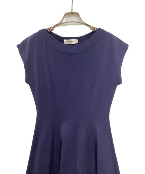 JENNE（ジェンヌ）JENNE (ジェンヌ) ワンピース ネイビー サイズ:Ⅼの古着・服飾アイテム