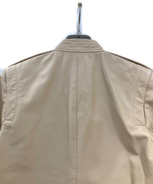 theory（セオリー）theory (セオリー) ラムレザージャケット ベージュ サイズ:Sの古着・服飾アイテム