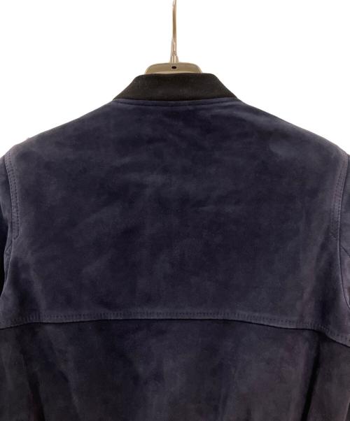 theory（セオリー）theory (セオリー) ラムスウェードブルゾン ネイビー サイズ:Sの古着・服飾アイテム