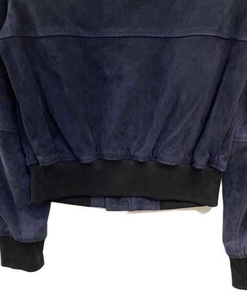 theory（セオリー）theory (セオリー) ラムスウェードブルゾン ネイビー サイズ:Sの古着・服飾アイテム