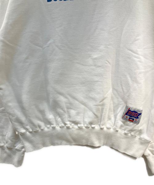 rough & swell（ラフアンドスウェル）rough & swell (ラフアンドスウェル) BE QUIET HOODIE ホワイト サイズ:XLの古着・服飾アイテム