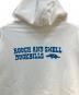 中古・古着 rough & swell (ラフアンドスウェル) BE QUIET HOODIE ホワイト サイズ:XL：12000円