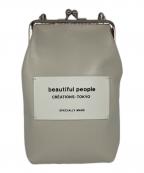 beautiful peopleビューティフルピープル）の古着「mini clasp pouch」｜ホワイト