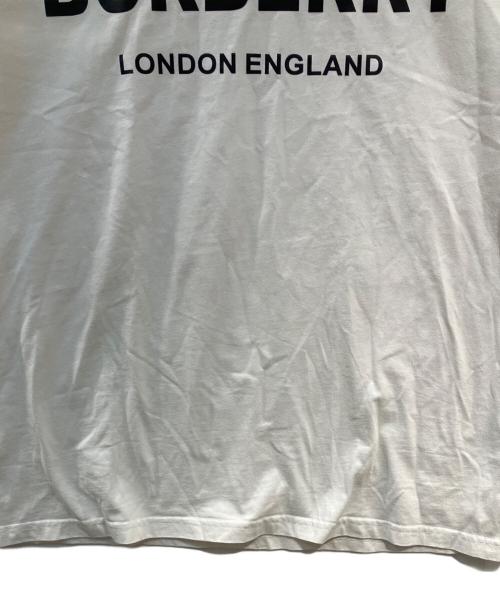 BURBERRY（バーバリー）BURBERRY (バーバリー) Tシャツ ホワイト サイズ:Ⅼの古着・服飾アイテム