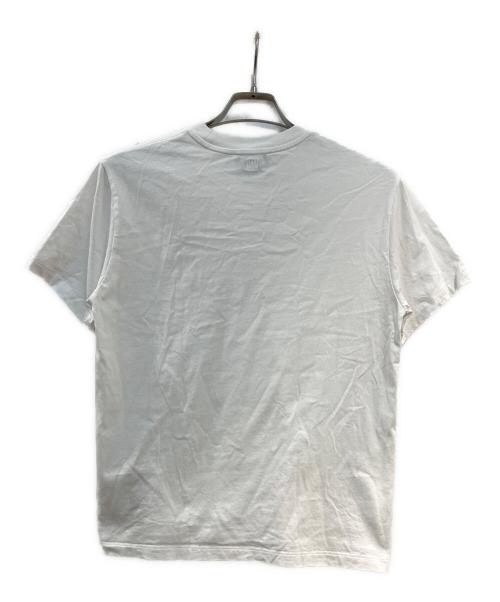 AMI Alexandre Mattiussi（アミアレクサンドルマテュッシ）AMI Alexandre Mattiussi (アミアレクサンドルマテュッシ) ロゴTシャツ ホワイト サイズ:Sの古着・服飾アイテム