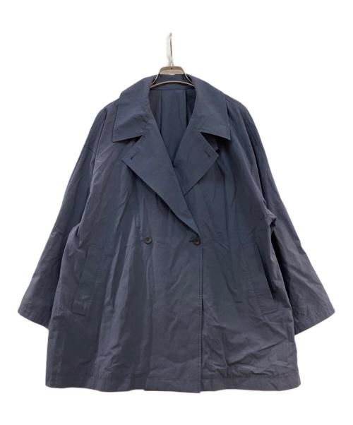 SLOBE IENA（スローブ イエナ）SLOBE IENA (スローブ イエナ) コットンニュアンストレンチコート ネイビー サイズ:38の古着・服飾アイテム