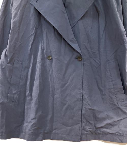 SLOBE IENA（スローブ イエナ）SLOBE IENA (スローブ イエナ) コットンニュアンストレンチコート ネイビー サイズ:38の古着・服飾アイテム