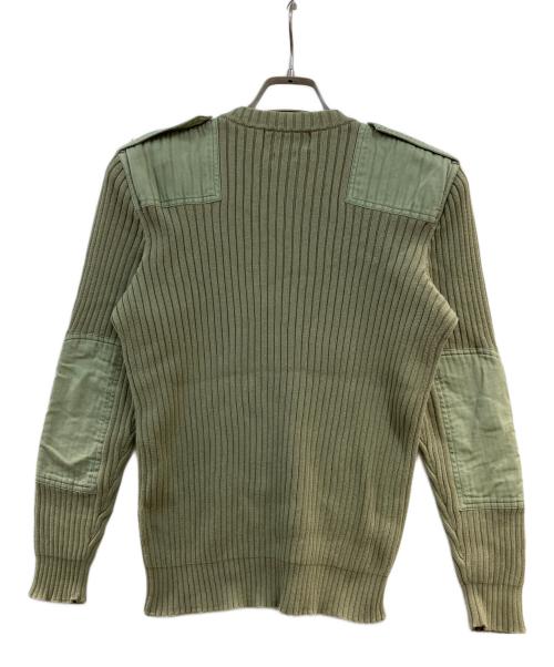 POLO RALPH LAUREN（ポロ・ラルフローレン）POLO RALPH LAUREN (ポロ・ラルフローレン) コマンダーニット グリーン サイズ:Mの古着・服飾アイテム