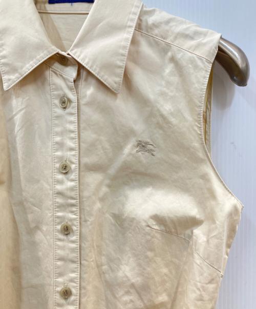 BURBERRY BLUE LABEL（バーバリー ブルー レーベル）BURBERRY BLUE LABEL (バーバリー ブルー レーベル) ノースリーブワンピース ベージュ サイズ:38の古着・服飾アイテム