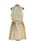 BURBERRY BLUE LABEL (バーバリー ブルー レーベル) ノースリーブワンピース ベージュ サイズ:38：3500円