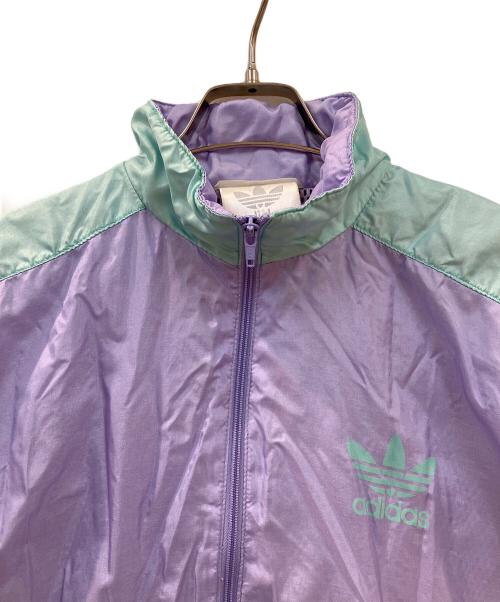 adidas（アディダス）adidas (アディダス) ナイロンジャケット パープル サイズ:Sの古着・服飾アイテム