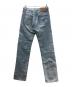 LEVI'S (リーバイス) ラブトゥーデス クラッシュリペア加工デニムパンツ インディゴ サイズ:71cm：9000円