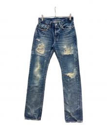 Hysteric Glamour（ヒステリックグラマー）の古着「リペア加工デニム」｜インディゴ