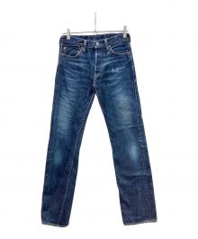 MOMOTARO JEANS（桃太郎ジーンズ）の古着「出陣タイトストレートデニムパンツ」｜インディゴ