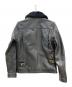 63 Leathers (ロクサン レザーズ) 襟付きシングルライダース ブラック サイズ:XS：18000円