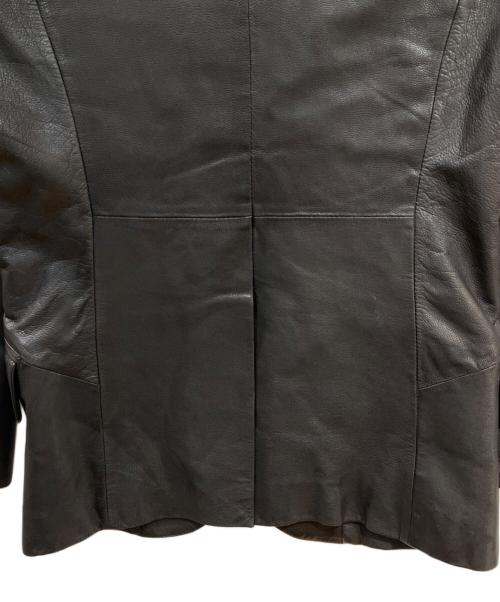 KATHARINE HAMNETT（キャサリンハムネット）KATHARINE HAMNETT (キャサリンハムネット) レザージャケット ブラック サイズ:Sの古着・服飾アイテム