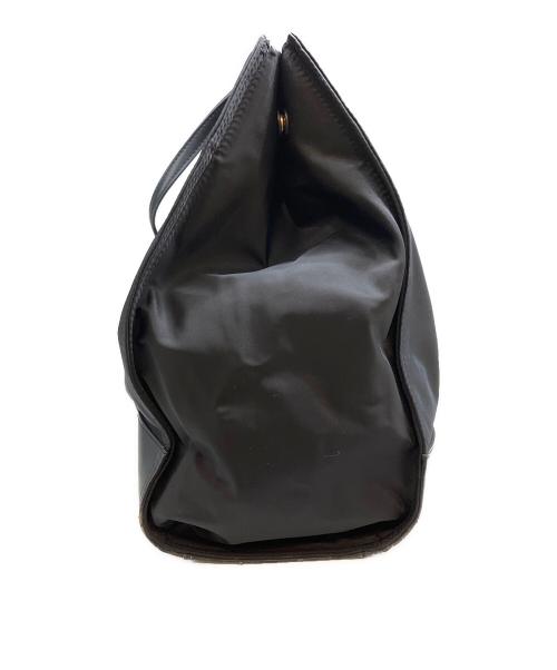 TORY BURCH（トリーバーチ）TORY BURCH (トリーバーチ) エラ ロゴナイロントートバッグ ブラックの古着・服飾アイテム